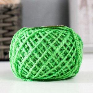 Пряжа 100% джут "Softino Jute Colored" 50м ±2м мятный 50 гр