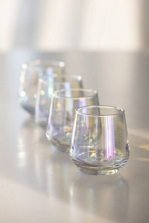 Набор рюмок Denastia, 4шт. Стекло, объем 0,95 мл. пр. Турция