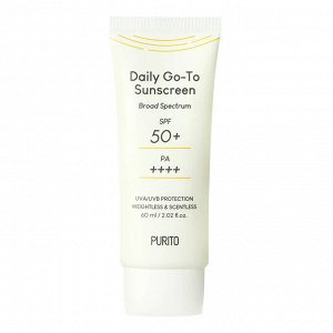 Purito Daily Go-To Sunscreen SPF 50+ PA ++++ Солнцезащитный крем 60 мл, шт