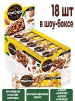 Nut&amp;Go Батончик Миндаль 18 шт по 34 г