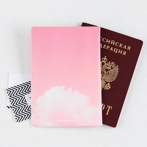 Обложка для паспорта "Я способна получить всё, что я хочу", ПВХ, полноцветная печать