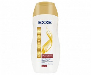 EXXE Питательный шампунь PROTEIN PLUS "Протеиновое восстановление", 400 мл