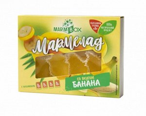 Мармелад желейный формовой "Со вкусом банана"  "Marmbox"