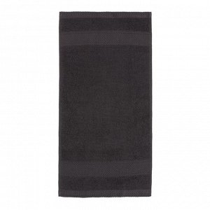 Полотенце махровое LoveLife "Twined" 30х60 см, цвет серый, 100% хлопок, 420 гр/м2