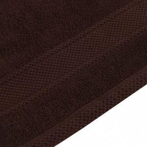 Полотенце махровое LoveLife "Twined" 70х130 см, цвет кофейный, 100% хлопок, 420 гр/м2