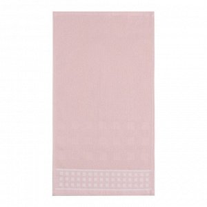 Полотенце махровое LoveLife "Square" 30х60 см, цвет бледно-розовый, 100% хлопок, 380 гр/м2