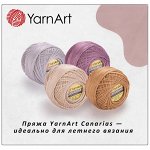 Пряжа YarnArt Canarias — тонкий хлопок, также для бисера