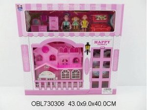 205 кукольный дом " HAPPY FAMILY" 350388, 303069. 730306