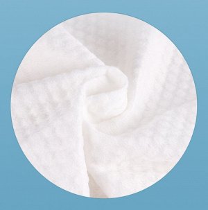 Хлопковые салфетки в рулоне Cotton Tissue "Tsin Tsinmey" / 1 рулон. 45 шт. 200 x 200 мм