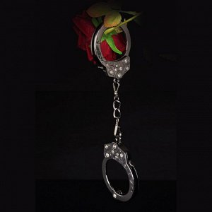 Наручники из металла со стразами