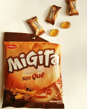 Карамель с корицей Migita Cinnamon Candy, 70 гр Вьетнам