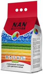 Стиральный порошок NAN для цветного белья 2400 гр.