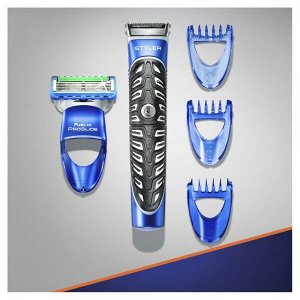 GILLETTE  FUSION ProGlide STYLER  Power Стайлер станок на батарейке + 1 кассета + 3 насадки