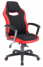 Кресло Everprof Stels T Ткань Черный/Красный