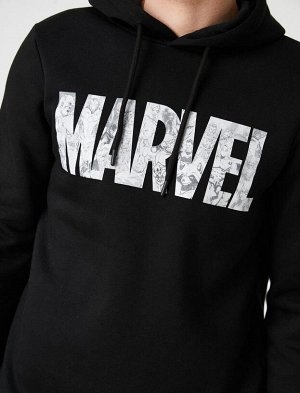 Толстовка с капюшоном Marvel с лицензионным принтом