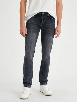 Джинсовые брюки премиум-класса Slim Fit - Brad Jean