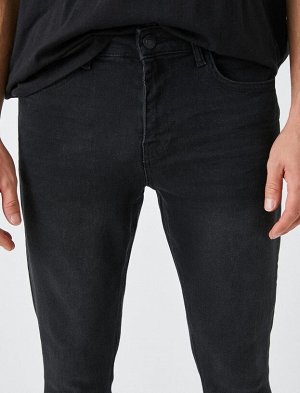 Супероблегающие джинсы премиум-класса - Justin Jean