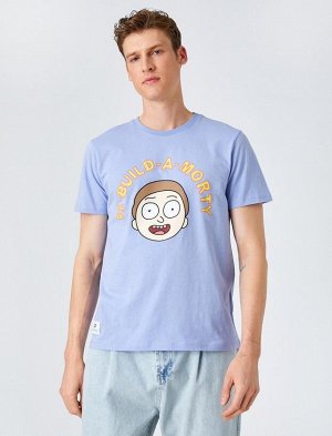 Рик и Морти футболка с лицензионным принтом