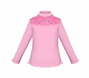 Блузка школьная для девочки, рост 128-158 Цвет: розовый