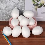 Заготовка из пенопласта Яйцо 4,5 х 7 см набор 4 шт
