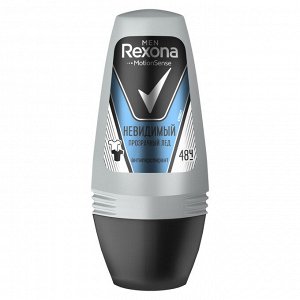 Рексона Дезодорант мужской ролик Прозрачный лед Rexona 50 мл