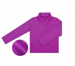 Рубашка-поло для мальчика сирень,рост 92-122 Цвет: сирень