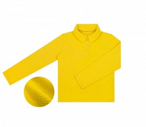 Рубашка-поло для мальчика желтый,рост 92-122 Цвет: желтый