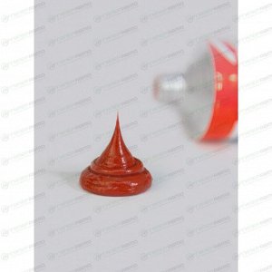 Герметик-прокладка ABRO Masters Red RTV Silicone Gasket Maker, силиконовый, термостойкий, красный, туба 85г, арт. 11-AB-CH-RE-S