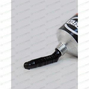 Герметик-прокладка ABRO Masters Black RTV Silicone Gasket Maker, силиконовый, черный, туба 85г, арт. 12-AB-CH-RE-S