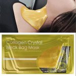 Маска для шеи кристальный коллаген золото &quot;Collagen Crystal Nesk Mask&quot;