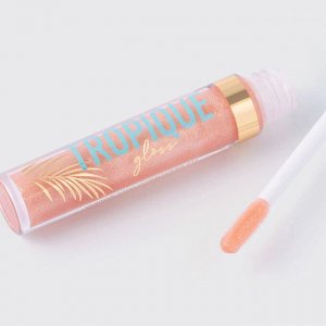 VS Блеск для губ «Tropique Gloss» тон 08, бежевый с золотистым сиянием