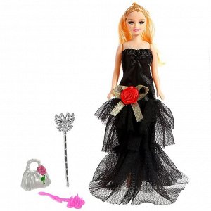 Кукла модель "Ника" в платье, с аксессуарами, МИКС