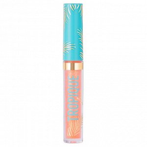 VS Блеск для губ «Tropique Gloss» тон 12, персиковый с золотистым глиттером
