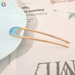 Шпилька для волос, U-образная