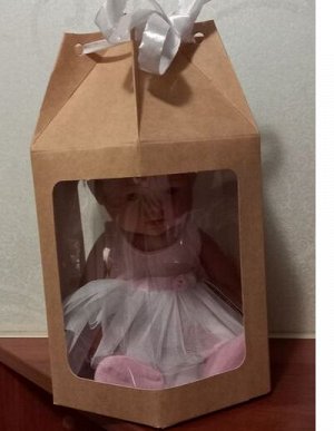 Коробка для куклы ростом до 30 см