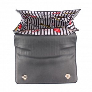 Fenn studded design messenger bag