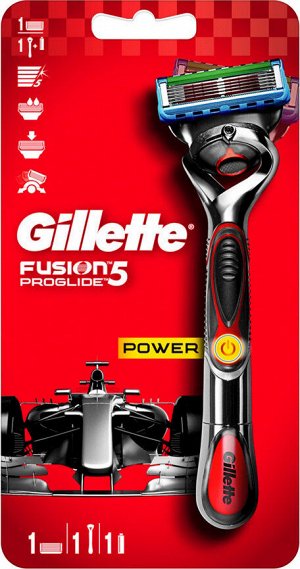GILLETTE Fusion ProGlide Power Flexball Бритва с 1 сменной кассетой