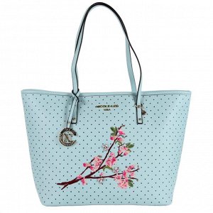 Kayley floral embellishment shopper bag