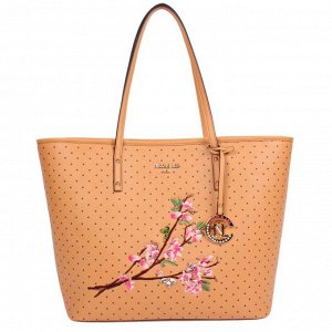 Kayley floral embellishment shopper bag