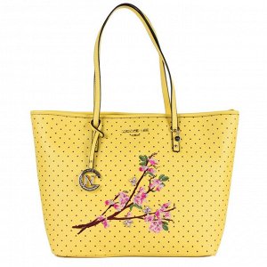 Kayley floral embellishment shopper bag