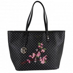 Kayley floral embellishment shopper bag