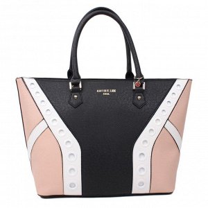 Elodie color-block shopper bag