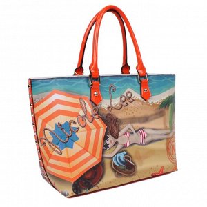 "vacation in hawaii" print shopper bag