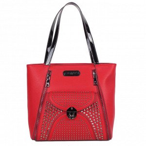 Sanne signature stud flip-lock shopper bag