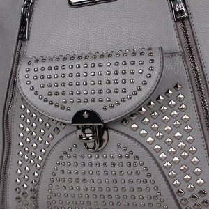 Sanne signature stud flip-lock shopper bag