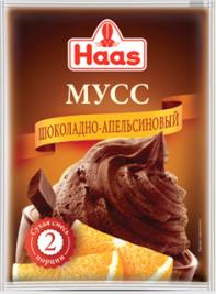 ХААС Мусс шоколадно-апельсиновый 65 г