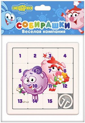 863 Логическая игра "Собирашки" (Смешарики:Нюша и Бара