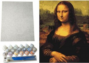 G241 Мона Лиза.Роспись на холсте(картина по номерам 40*