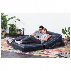 Диван надувной Multi-Max 5-в-1 с электронасосом 88 x 152 x 64 см 75056