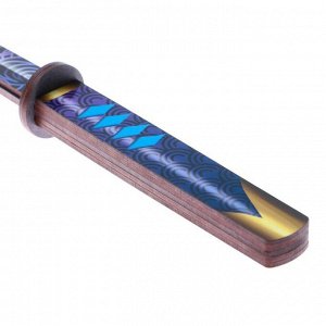 Деревянное оружие «Катана узор», 65 см